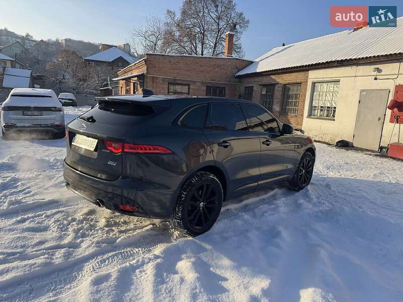 Внедорожник / Кроссовер Jaguar F-Pace 2017 в Полтаве