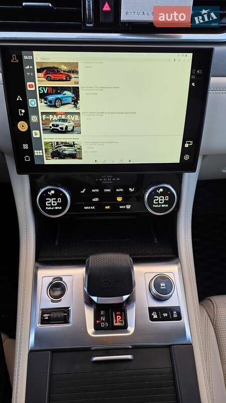 Внедорожник / Кроссовер Jaguar F-Pace 2022 в Чернигове