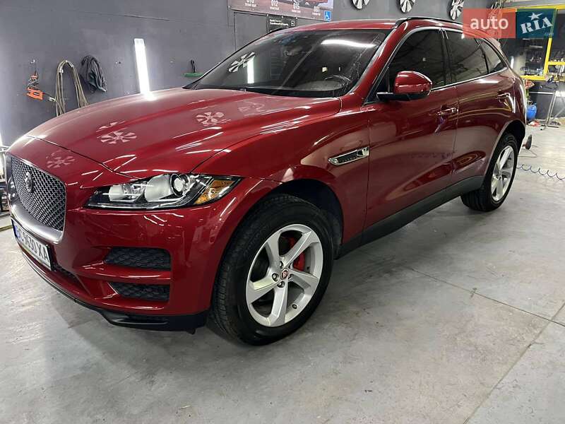 Внедорожник / Кроссовер Jaguar F-Pace 2017 в Львове
