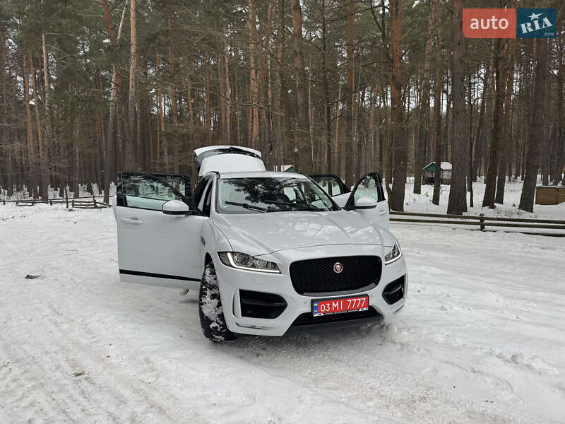 Внедорожник / Кроссовер Jaguar F-Pace 2017 в Ковеле