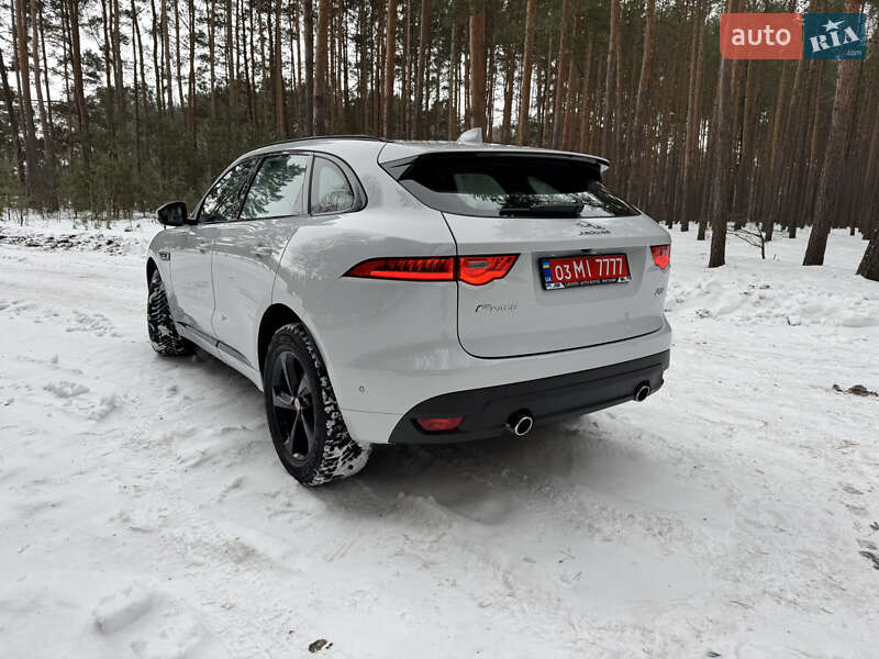 Внедорожник / Кроссовер Jaguar F-Pace 2017 в Ковеле