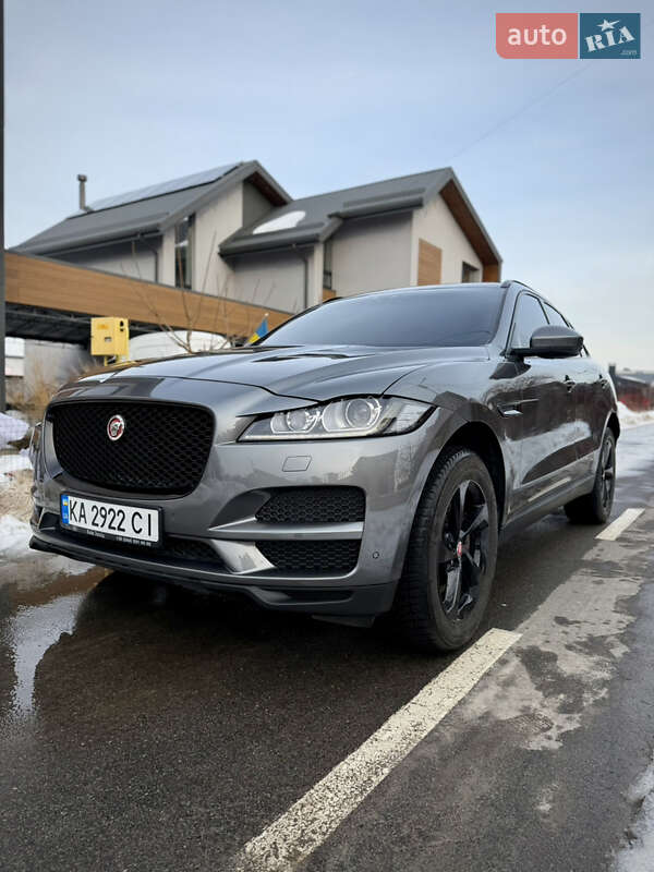 2016 Jaguar F-Pace, VIN SADCJ2BV4HA066768:plate — фото 1 (autoria)