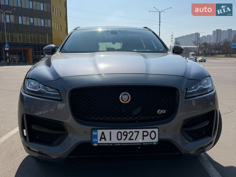 Позашляховик / Кросовер Jaguar F-Pace 2016 в Києві