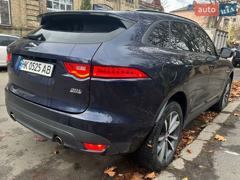 Внедорожник / Кроссовер Jaguar F-Pace 2017 в Киеве