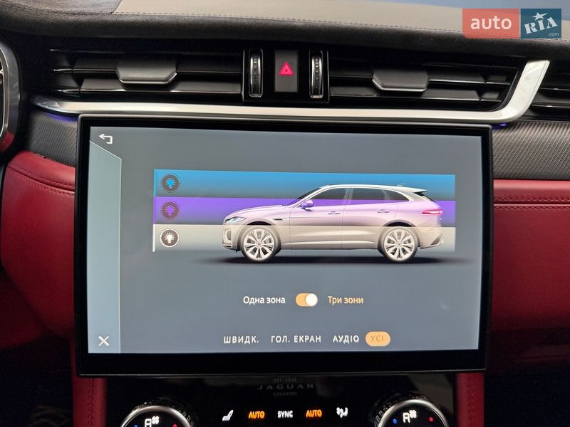 Внедорожник / Кроссовер Jaguar F-Pace 2021 в Чернигове