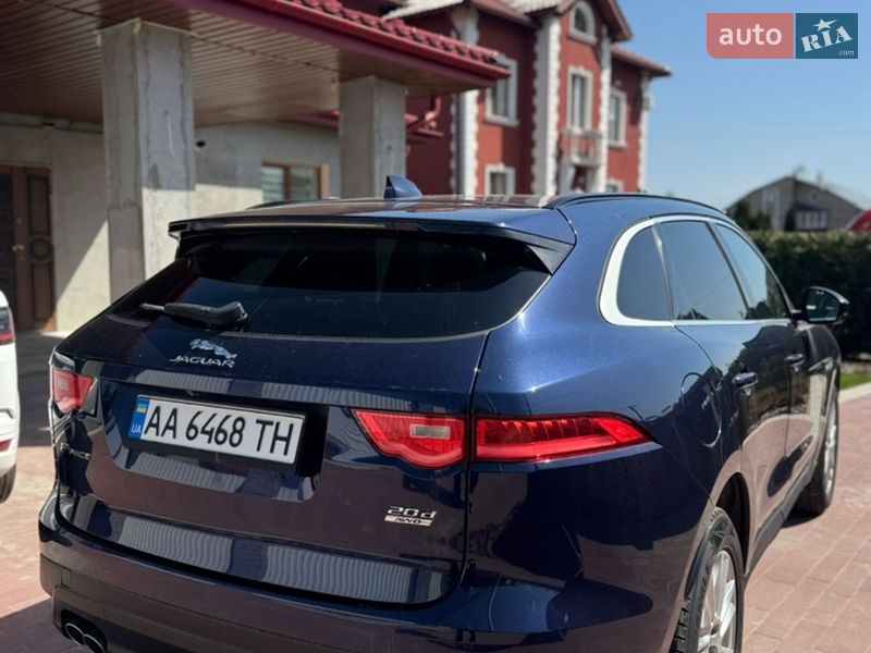 Внедорожник / Кроссовер Jaguar F-Pace 2017 в Тернополе