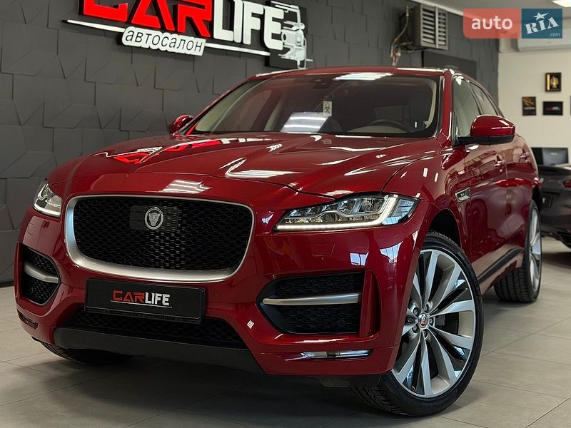 Внедорожник / Кроссовер Jaguar F-Pace 2018 в Тернополе