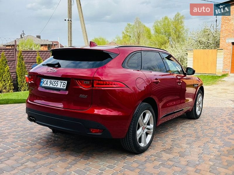 Позашляховик / Кросовер Jaguar F-Pace 2016 в Києві