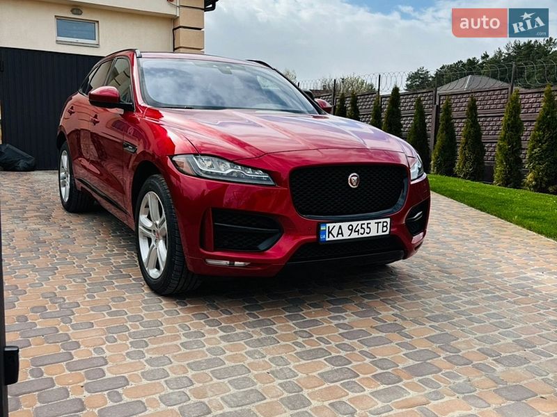 Позашляховик / Кросовер Jaguar F-Pace 2016 в Києві