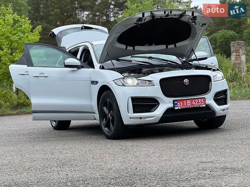 Позашляховик / Кросовер Jaguar F-Pace 2017 в Ковелі