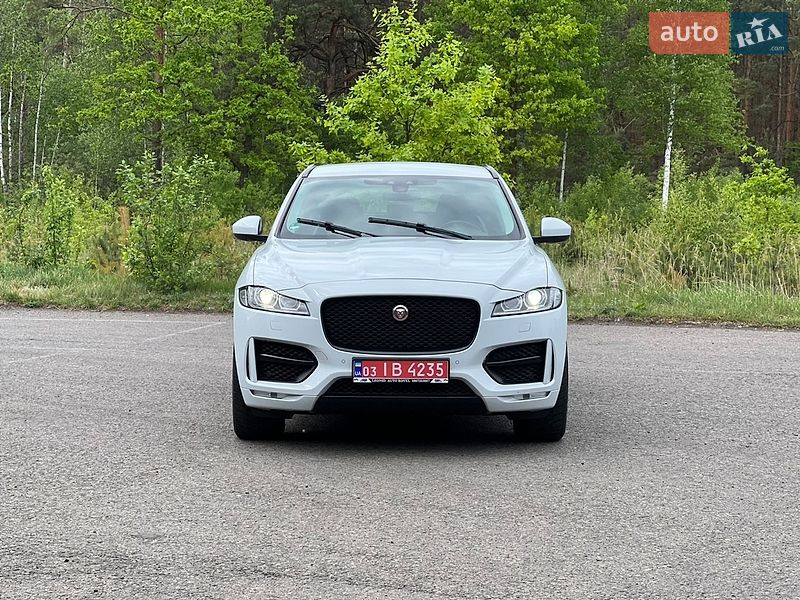 Позашляховик / Кросовер Jaguar F-Pace 2017 в Ковелі