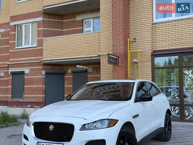 Внедорожник / Кроссовер Jaguar F-Pace 2019 в Тернополе