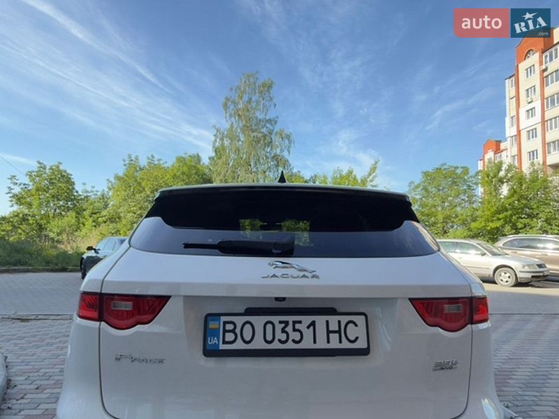 Внедорожник / Кроссовер Jaguar F-Pace 2019 в Тернополе