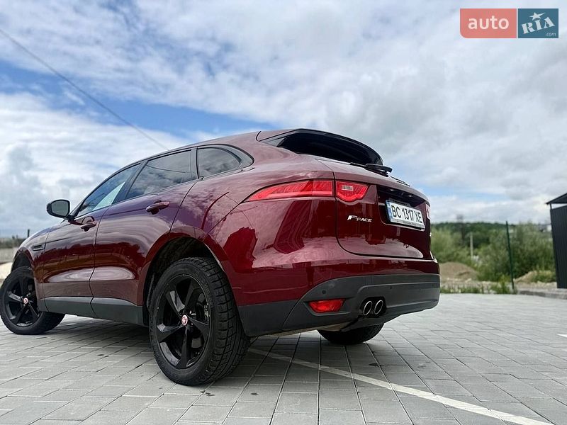 Внедорожник / Кроссовер Jaguar F-Pace 2016 в Львове