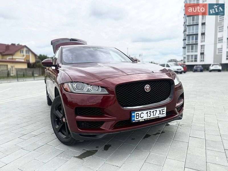 Внедорожник / Кроссовер Jaguar F-Pace 2016 в Львове