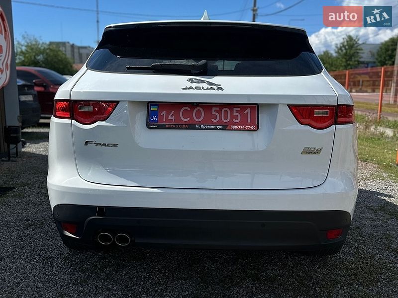 Внедорожник / Кроссовер Jaguar F-Pace 2016 в Кременчуге