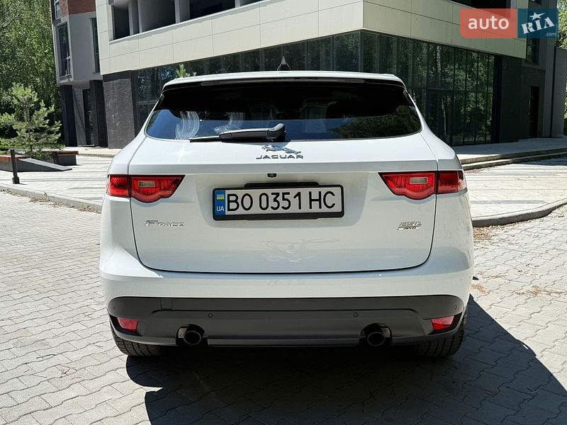 Внедорожник / Кроссовер Jaguar F-Pace 2019 в Тернополе