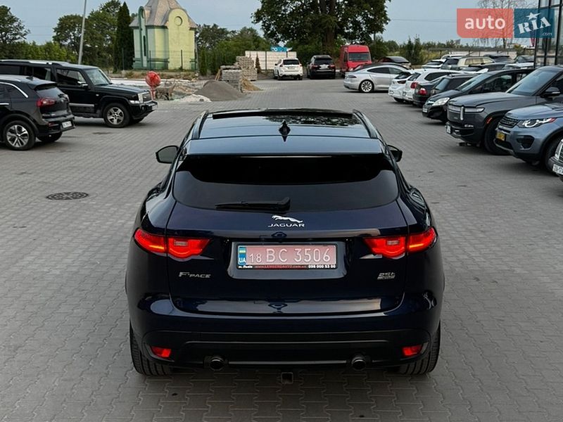 Внедорожник / Кроссовер Jaguar F-Pace 2018 в Львове