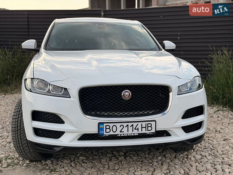 Позашляховик / Кросовер Jaguar F-Pace 2017 в Тернополі