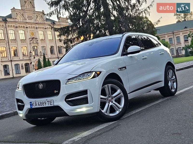Внедорожник / Кроссовер Jaguar F-Pace 2017 в Киеве