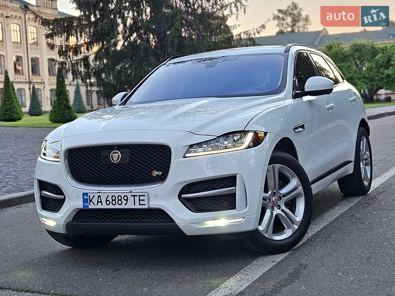 Внедорожник / Кроссовер Jaguar F-Pace 2017 в Киеве