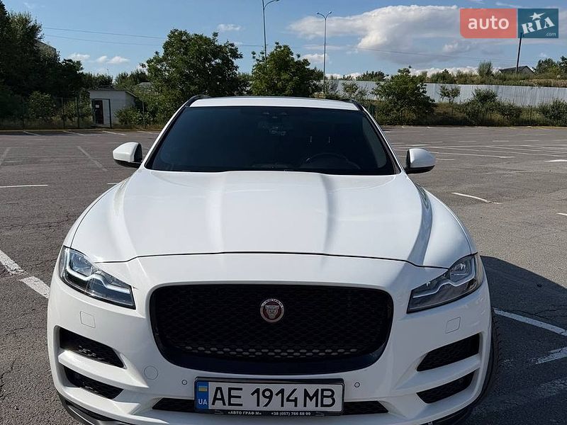 Внедорожник / Кроссовер Jaguar F-Pace 2017 в Ужгороде