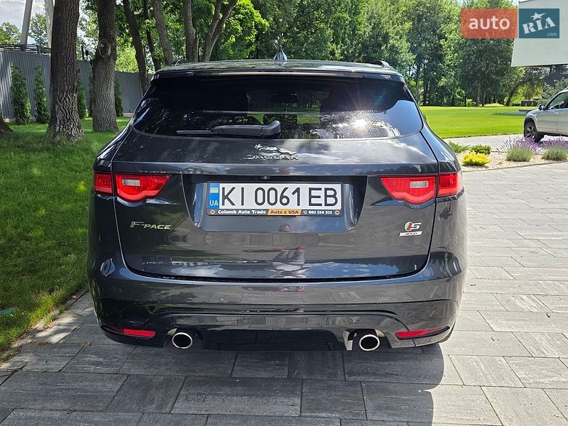 Позашляховик / Кросовер Jaguar F-Pace 2018 в Києві