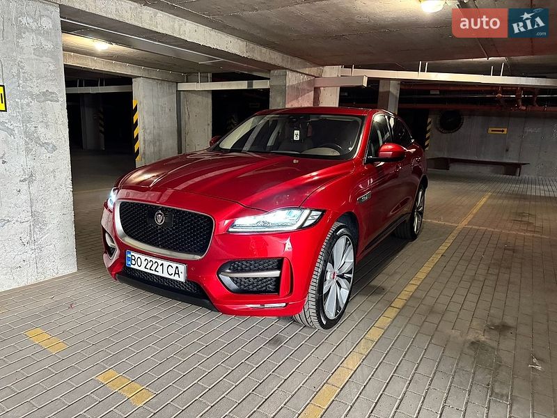 Внедорожник / Кроссовер Jaguar F-Pace 2018 в Тернополе