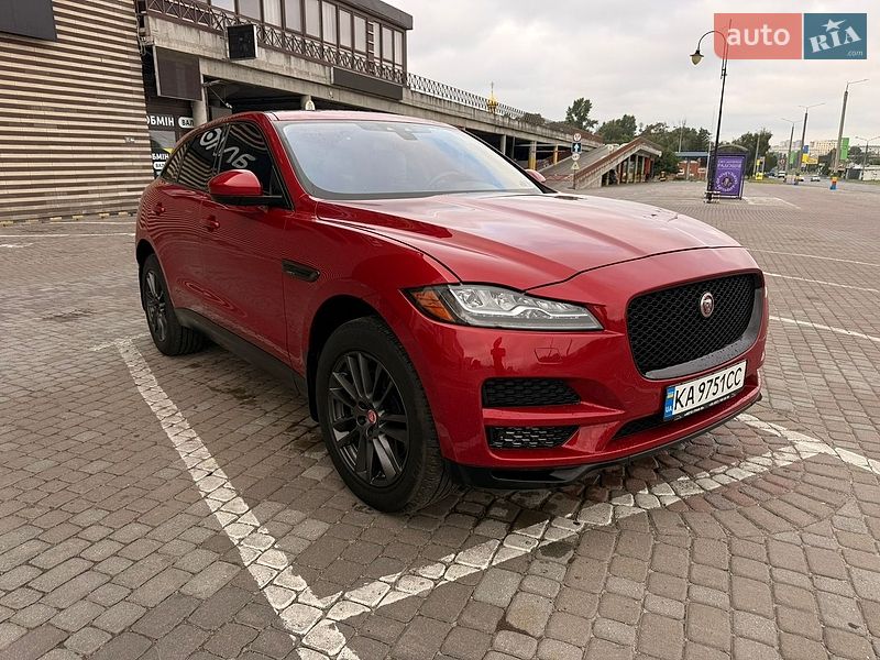 Внедорожник / Кроссовер Jaguar F-Pace 2017 в Харькове