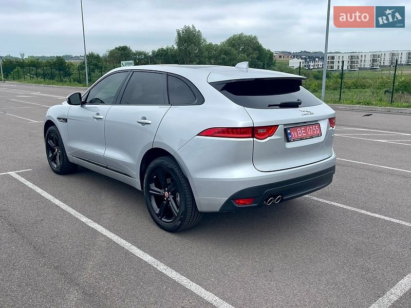 Позашляховик / Кросовер Jaguar F-Pace 2017 в Рівному