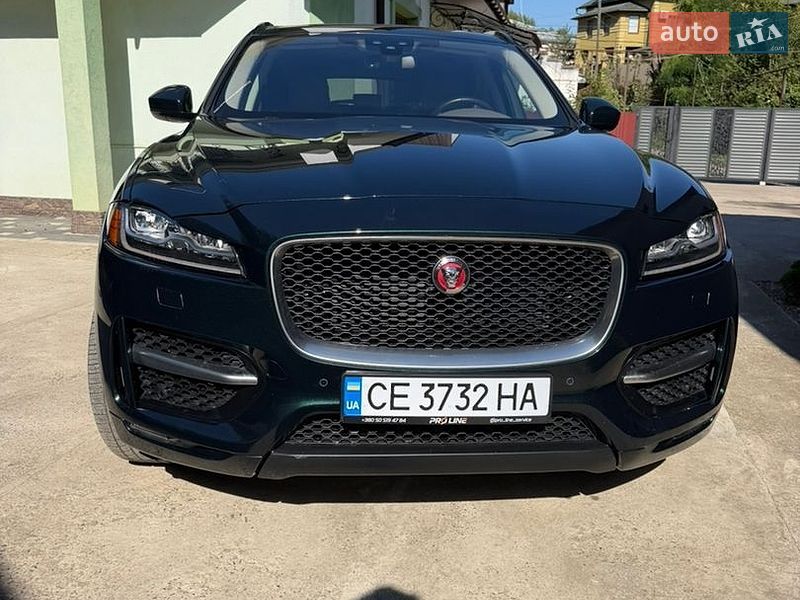 Позашляховик / Кросовер Jaguar F-Pace 2017 в Чернівцях