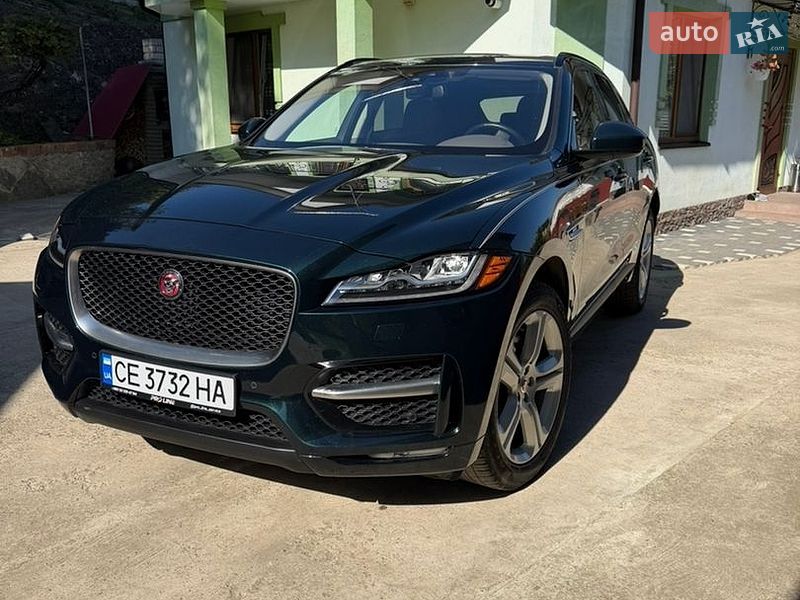 Позашляховик / Кросовер Jaguar F-Pace 2017 в Чернівцях