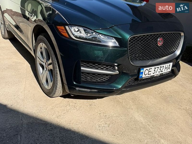 Позашляховик / Кросовер Jaguar F-Pace 2017 в Чернівцях