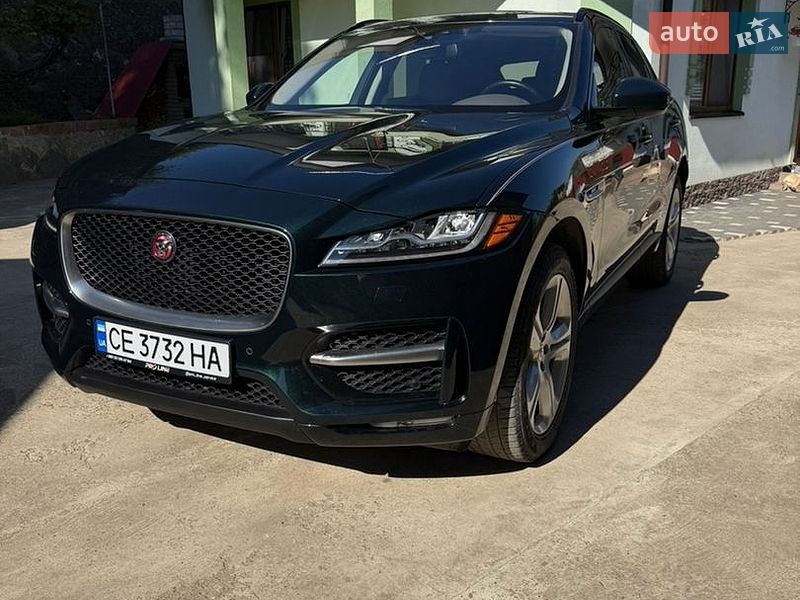 Позашляховик / Кросовер Jaguar F-Pace 2017 в Чернівцях