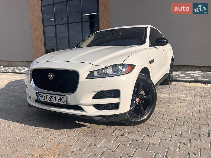 Позашляховик / Кросовер Jaguar F-Pace 2019 в Тернополі