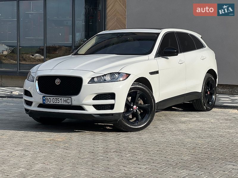 Внедорожник / Кроссовер Jaguar F-Pace 2019 в Тернополе
