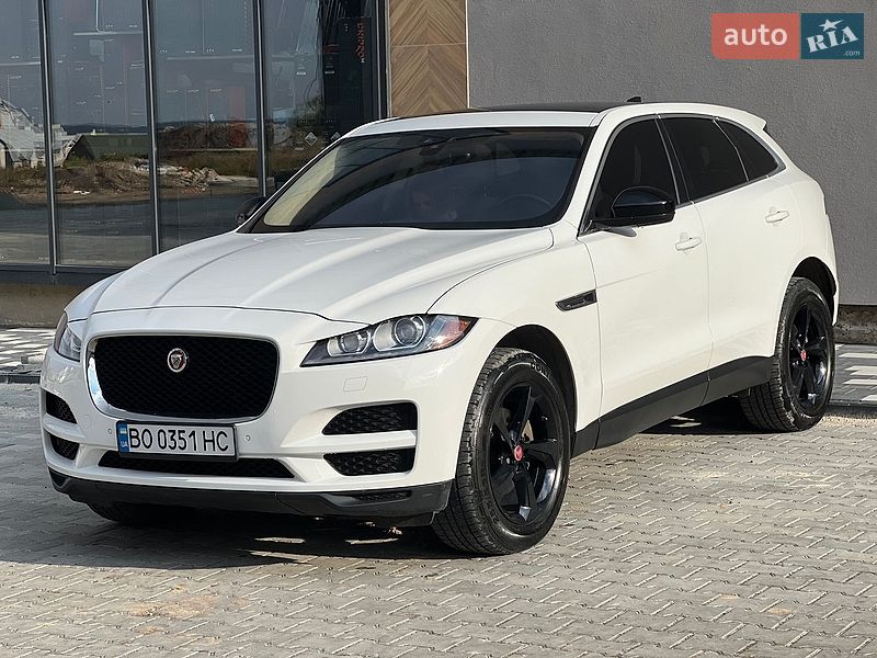 Внедорожник / Кроссовер Jaguar F-Pace 2019 в Тернополе