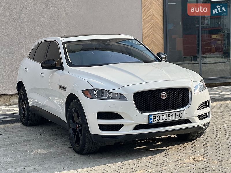 Внедорожник / Кроссовер Jaguar F-Pace 2019 в Тернополе