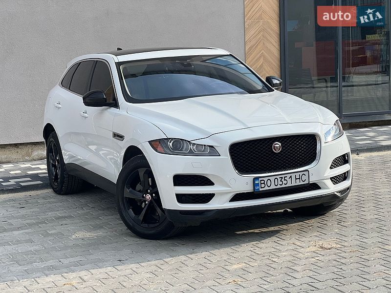 Внедорожник / Кроссовер Jaguar F-Pace 2019 в Тернополе