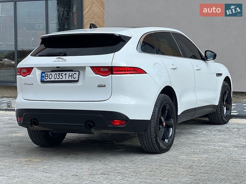 Внедорожник / Кроссовер Jaguar F-Pace 2019 в Тернополе
