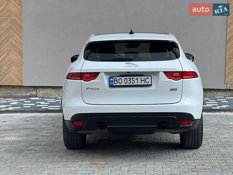 Позашляховик / Кросовер Jaguar F-Pace 2019 в Тернополі