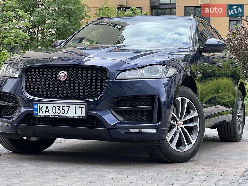 Внедорожник / Кроссовер Jaguar F-Pace 2017 в Киеве