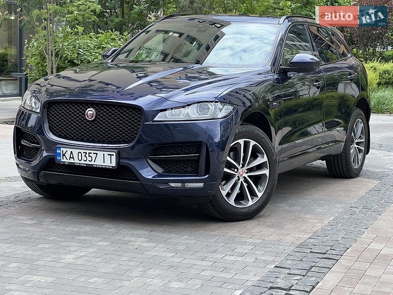 Внедорожник / Кроссовер Jaguar F-Pace 2017 в Киеве