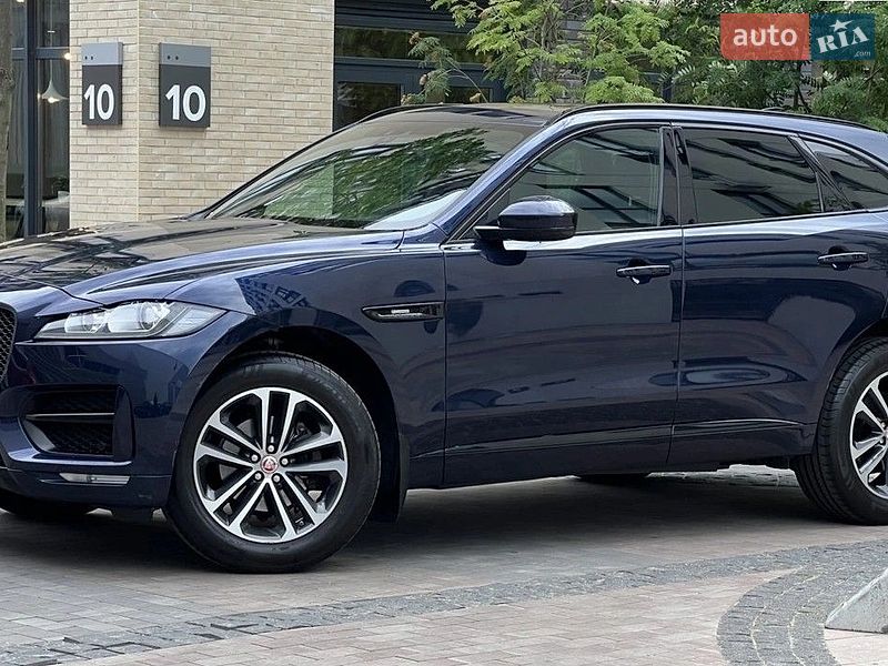 Внедорожник / Кроссовер Jaguar F-Pace 2017 в Киеве