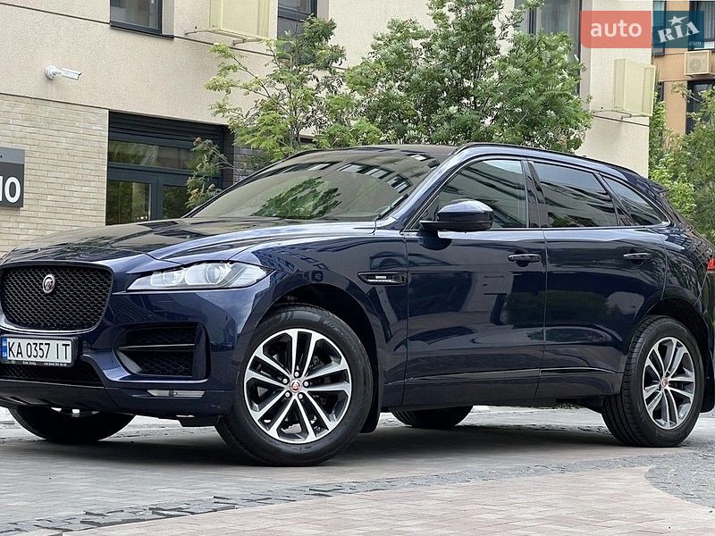 Внедорожник / Кроссовер Jaguar F-Pace 2017 в Киеве