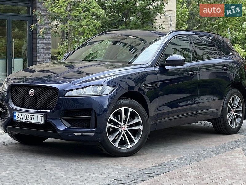 Внедорожник / Кроссовер Jaguar F-Pace 2017 в Киеве