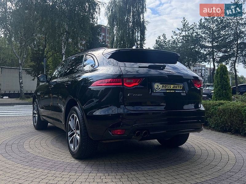 Внедорожник / Кроссовер Jaguar F-Pace 2016 в Львове