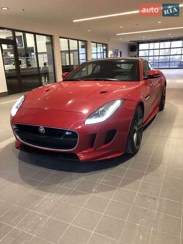 Купе Jaguar F-Type 2016 в Днепре