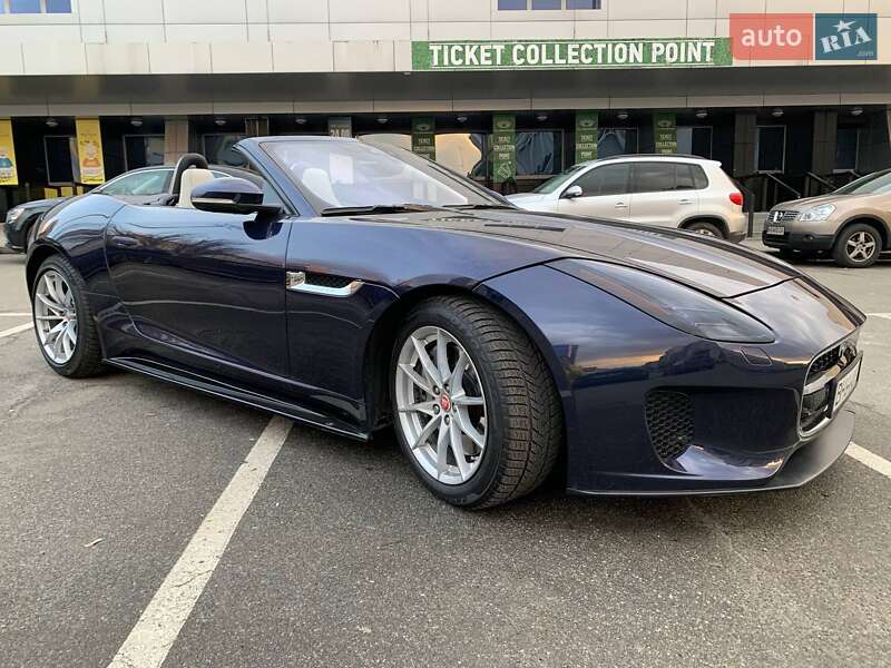 Кабриолет Jaguar F-Type 2017 в Львове