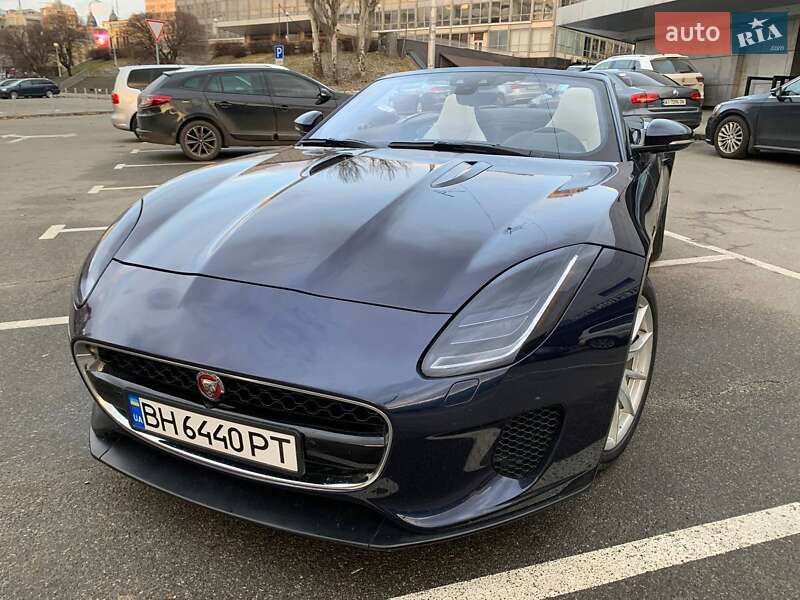 Кабриолет Jaguar F-Type 2017 в Львове